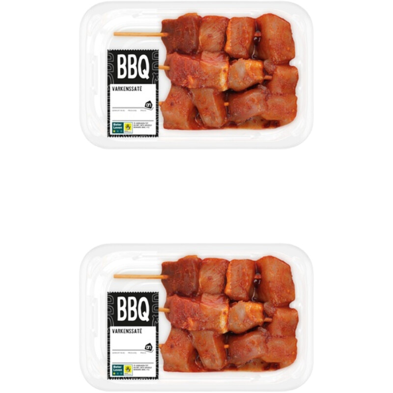 Een afbeelding van AH BBQ varkenssatÃ© 2-pack