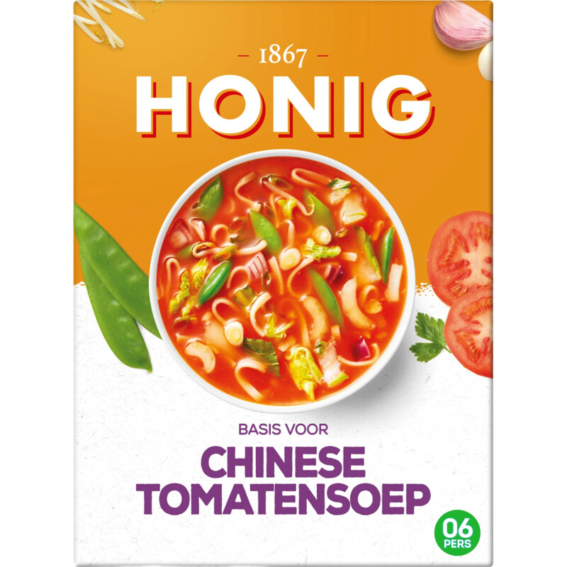 Een afbeelding van Honig Basis voor chinese tomatensoep