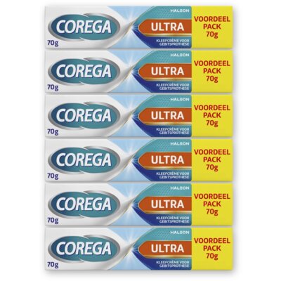 pdp-image-Corega Ultra kleefcreme gebitsprothese vrdl 6pk