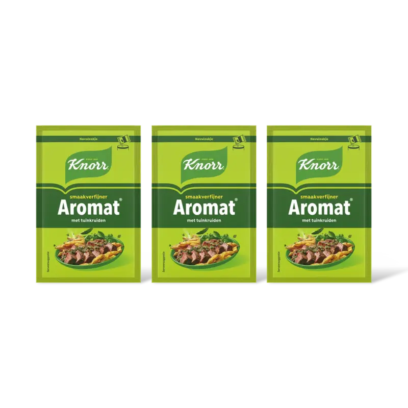 Aromat met tuinkruiden navulzakje 3-pack