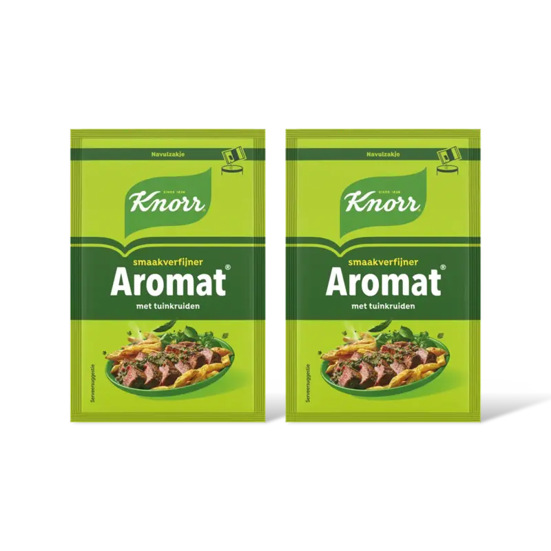 Aromat met tuinkruiden navulzakje 2-pack