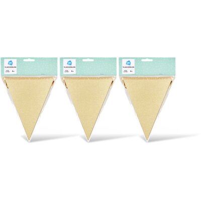 pdp-image-AH Glitter vlaggenlijn goud 6mtr 3-pack