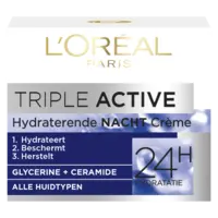 L'Oréal Triple active nachtcrème alle huidtypen