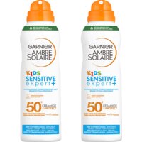 Een afbeelding van Ambre Solaire Kids anti-zand mist spray spf50+ 2-pack