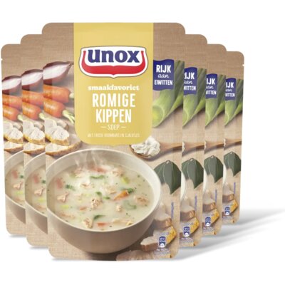 Unox Romige kippensoep 6-pack