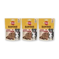 Pedigree Ranchos cubes rund 3-pack