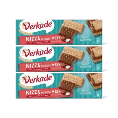 pdp-image-Verkade Nizza kokos melk chocolade 3-pack