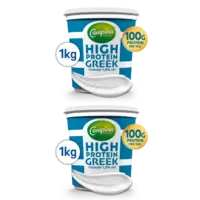 Campina Griekse yoghurt 1,5% 1kg 2-pack