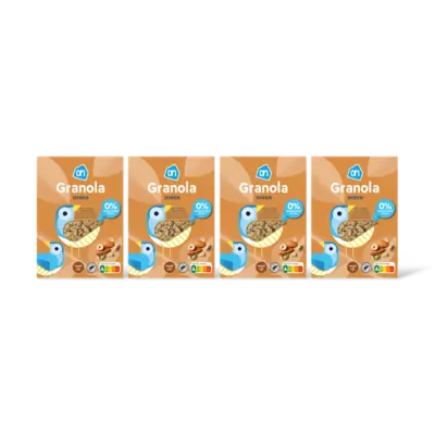 pdp-image-AH Granola noten 0% toegevoegd suiker 4-pck