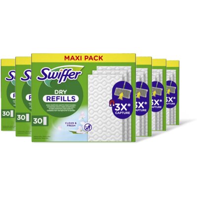 pdp-image-Swiffer Vloerdoekjes droog navulling max pck 6pk