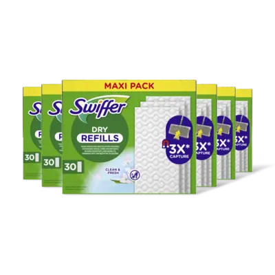 pdp-image-Swiffer Vloerdoekjes droog navulling max pck 6pk