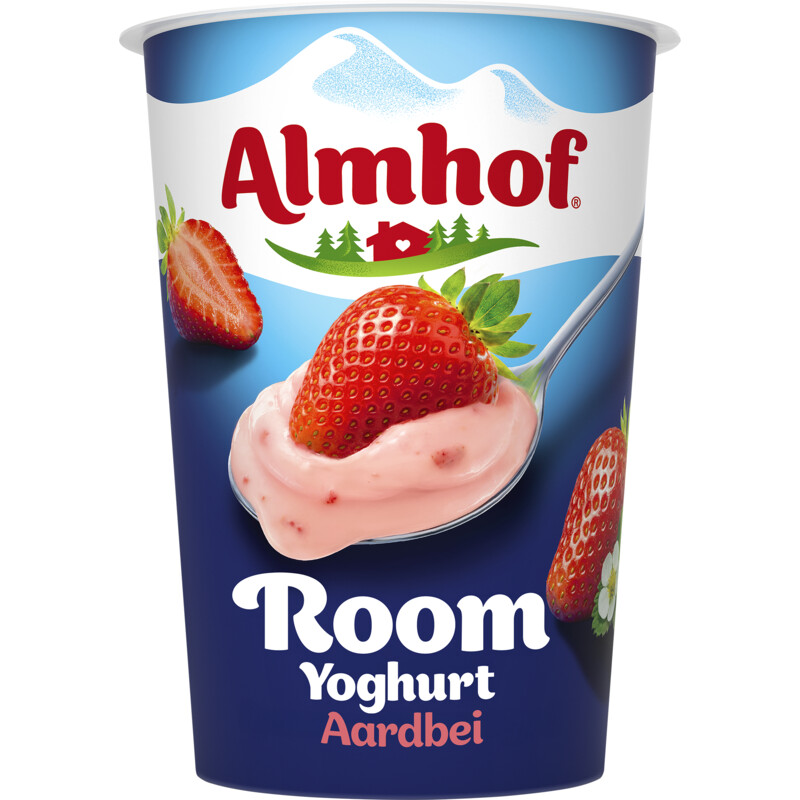 Almhof Roomyoghurt aardbei