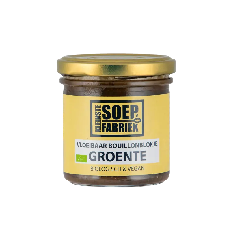 Kleinste Soepfabriek Vloeibaar bouillonblokje groente vegan