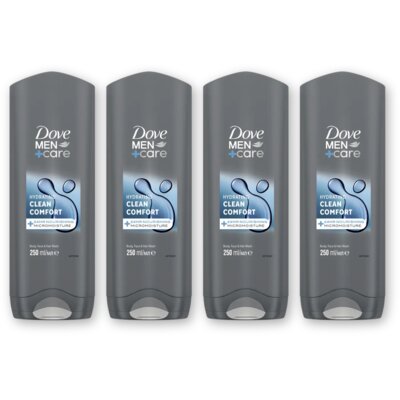 pdp-image-Dove Men+care clean comfort douchegel 4-pack