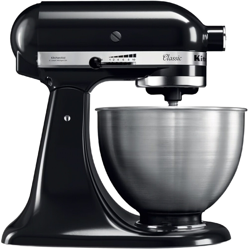 Een afbeelding van KitchenAid Kitchenaid 5K45EOB Classic Black