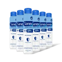 Sanex Derma care extra control deo spray 6-pck