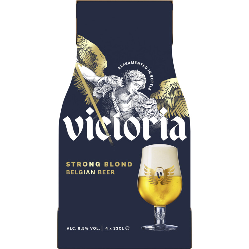 Een afbeelding van Victoria Strong blond 4-pack
