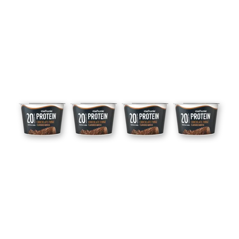 Protein chocolate fudge mousse 4-pack