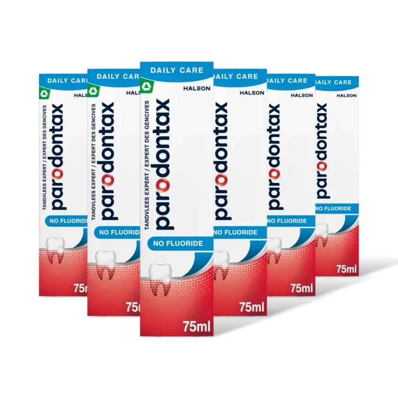 Parodontax No fluoride tandpasta 6-pack