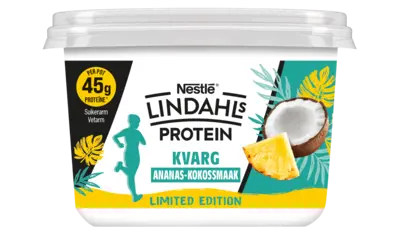 pdp-image-Lindahls Protein kvarg ananas kokosnootsmaak