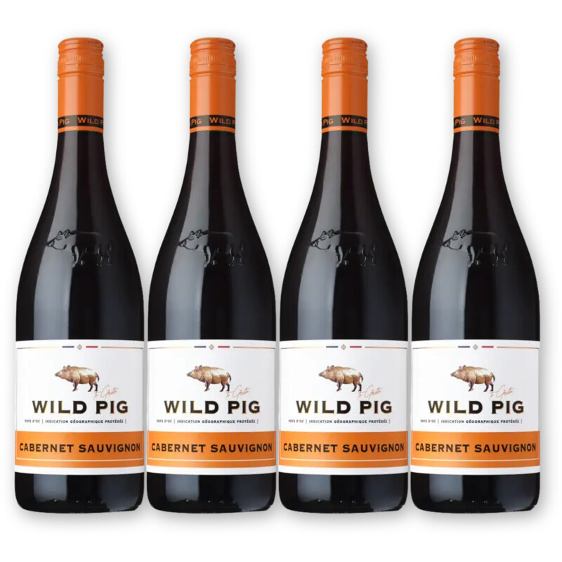 Wild Pig Wild Pig Cabernet sauv. 4 flessen