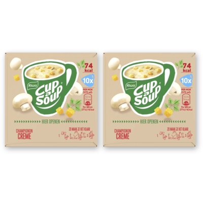 pdp-image-Knorr Cup-a-soup champignoncrème 10pack 2-pack