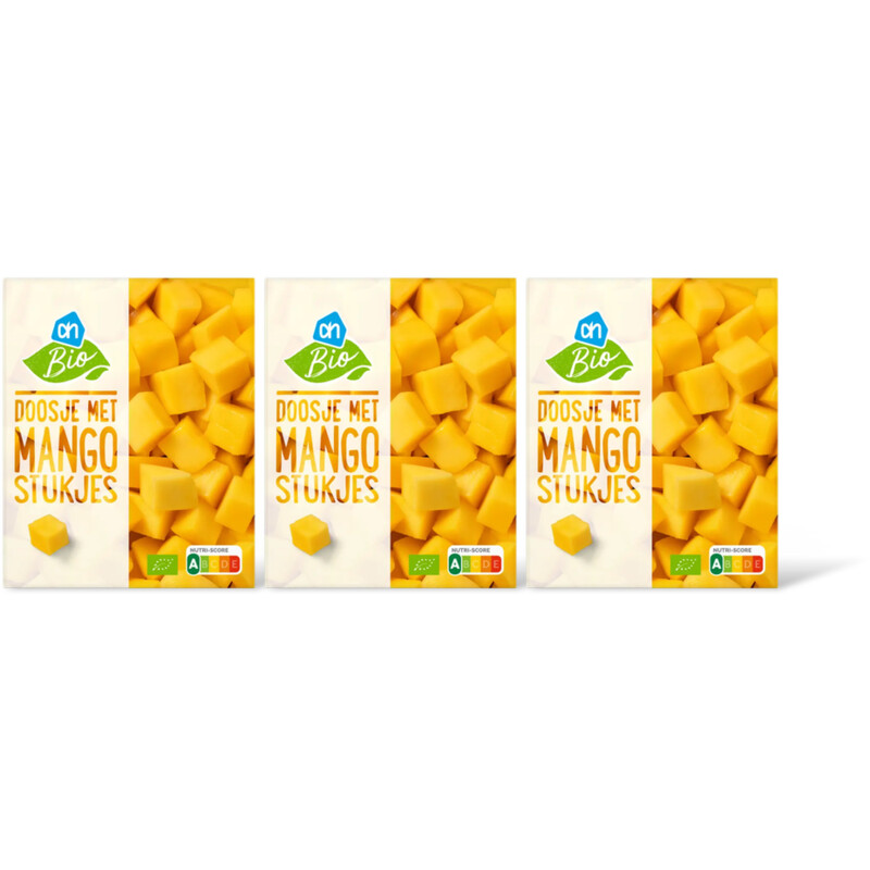 AH Biologisch Doosje met mangostukjes 3-pack