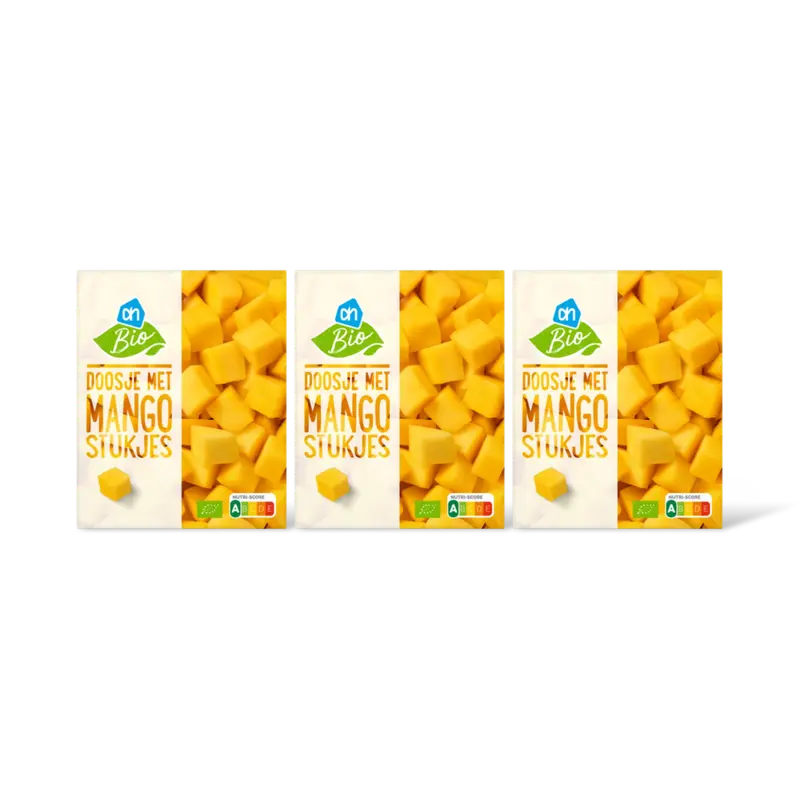 Doosje met mangostukjes 3-pack