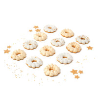 Een afbeelding van AH Excellent Meringue kransjes vanille en karamel