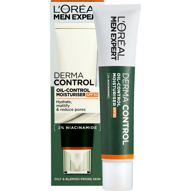 Een afbeelding van L'Oréal Men expert derma oil-control spf30