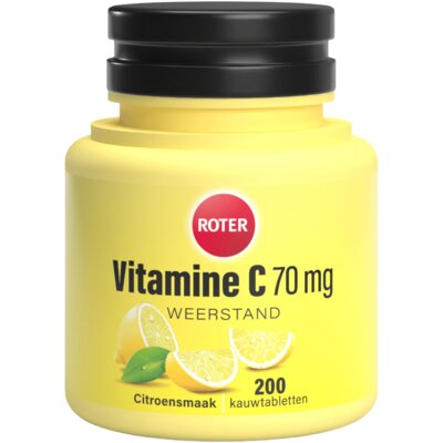 pdp-image-Roter Vitamine C 70mg kauwtabletten citroen
