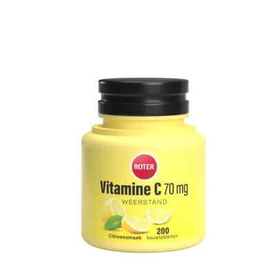 pdp-image-Roter Vitamine C 70mg kauwtabletten citroen
