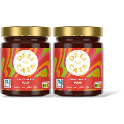 pdp-image-Delicata Chocoladepasta pure chocola 2-pack