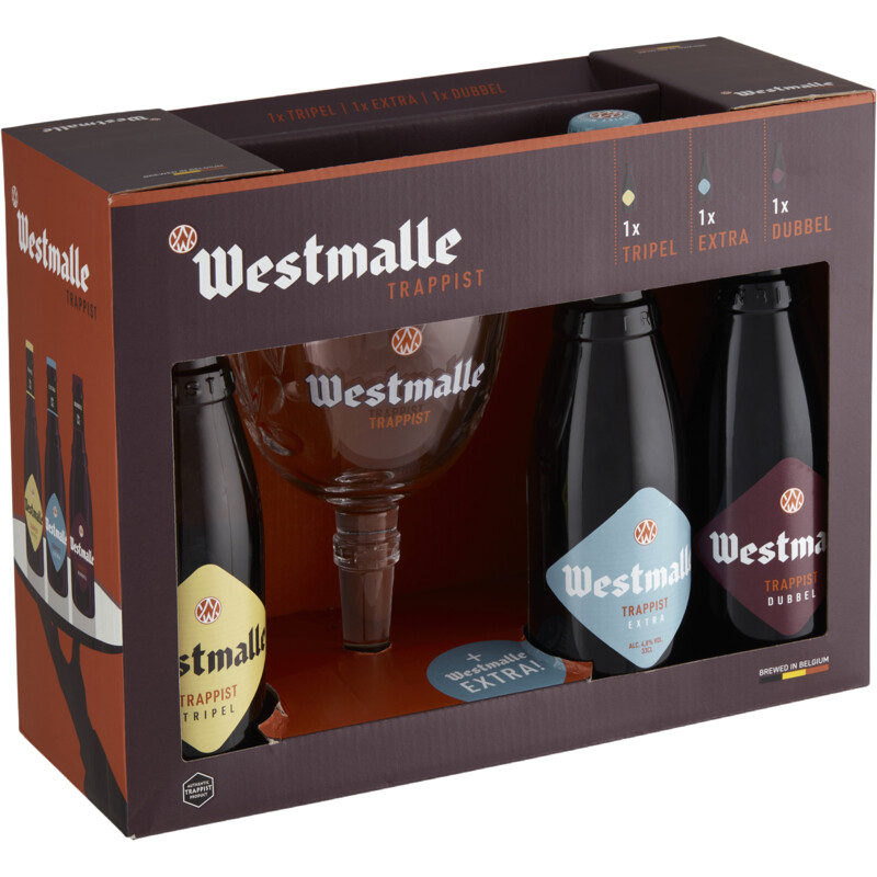 Een afbeelding van Westmalle Cadeau & glas