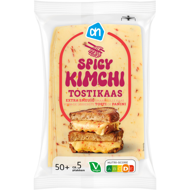 Een afbeelding van AH Tostikaas spicy kimchi 50+