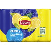 Een afbeelding van Lipton ice tea zero 8pk BEL
