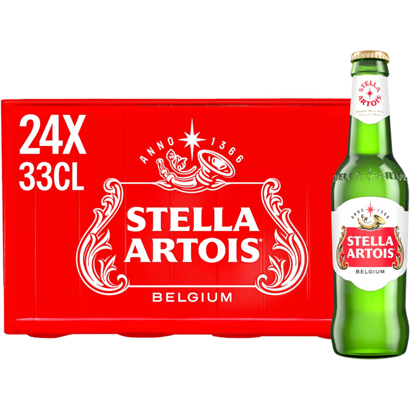 Stella Artois Belgium pils krat