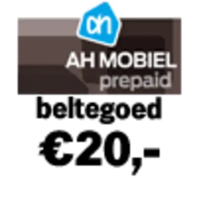 pdp-image-AH Mobiel prepaid beltegoed 20 euro