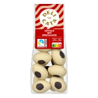 Delicata Paaseitjes gevuld wit speculoos