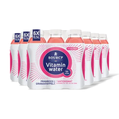pdp-image-Sourcy Vitaminwater framboos granaatapp 36-pack