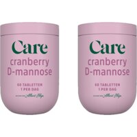 Een afbeelding van Care Cranberry D-mannose 2-pack