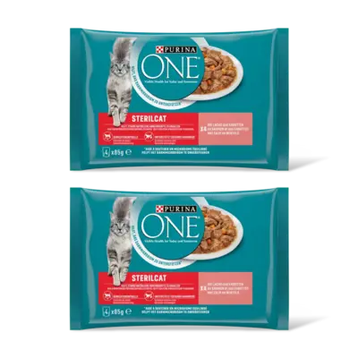 pdp-image-Purina ONE Sterilcat met zalm en wortels 2-pack