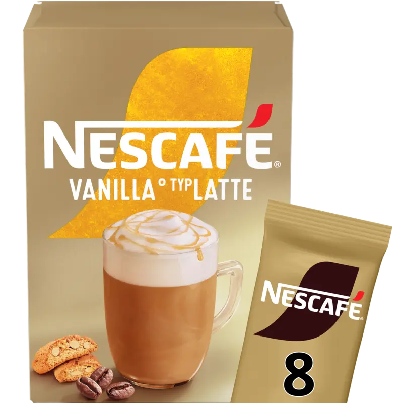 Nescafé Vanilla latte oploskoffie