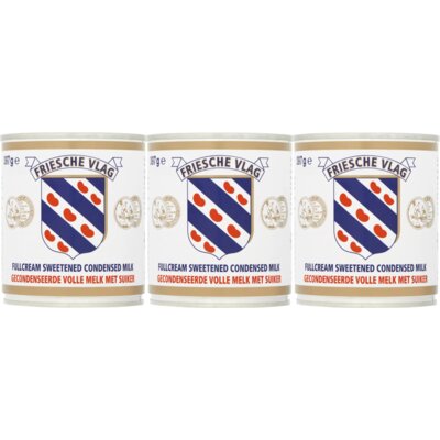 pdp-image-Friesche Vlag Volle melk gecondenseerd 3-pack