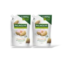 Palmolive Almond en melk navulling 2-pack