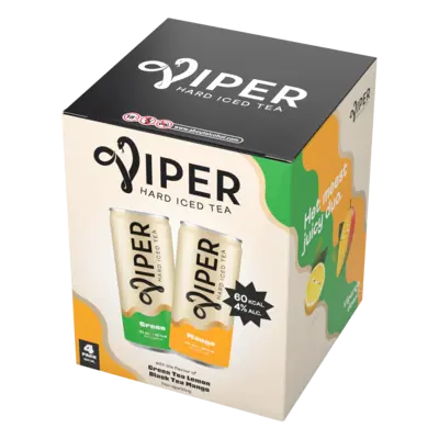 pdp-image-Viper Hard iced tea green & mango 4-pack