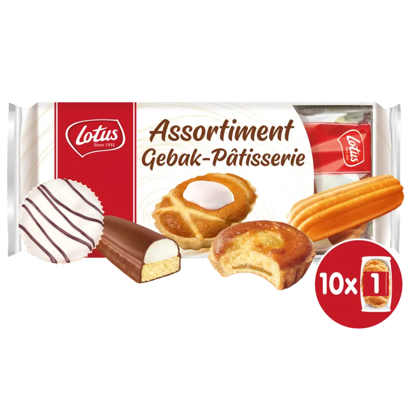 Lotus Assortiment gebak bel