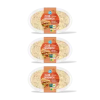 AH Club sandwich salade 3-pack