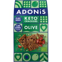 Adonis Keto crackers olive & chia seeds