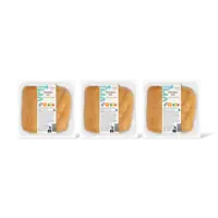AH Glutenvrij Pistolets wit 3-pack